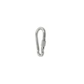 Carabina zincata cu clapeta securizata, 80mm, Mega