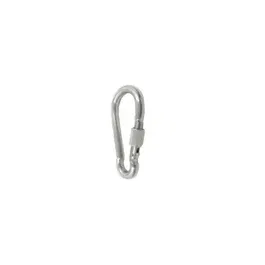 Carabina zincata cu clapeta securizata, 80mm, Mega