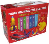 Prima mea biblioteca ilustrata: Primele cuvinte. Bebe invata (Cutie cu 8 carticele)