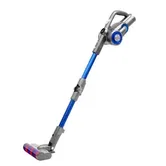 Aspirator vertical fara fir Jimmy H8 Upgraded, 160 AW, Autonomie 60 min, 0.5 L (Albastru/Gri)
