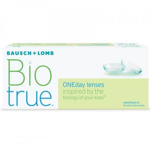 Lentile de contact -4.50 Biotrue OneDay, 30 bucati, Bausch Lomb