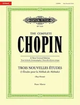 Trois Nouvelles Etudes The Complete Chopin, Paperback - Frederic Chopin