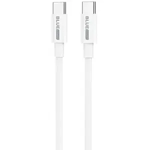 Cablu de date BLUE Power BBX44, USB Type-C - USB Type-C, 1m, 5 A (Alb)