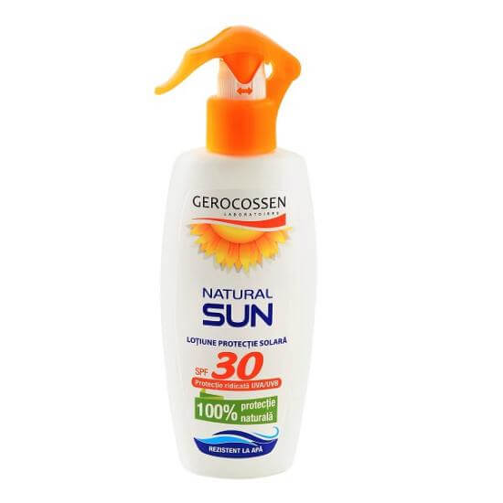 Lotiune de protectie solara SPF 30, 200 ml, Gerocossen