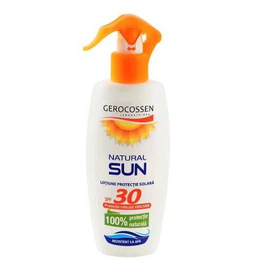 Lotiune de protectie solara SPF 30, 200 ml, Gerocossen