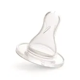 Tetina din silicon rotunda pentru 0-3 luni 301, 1 bucata, Bebe D' Or