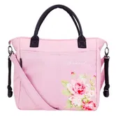 Set Geanta de infasat Leclerc Monnalisa Antique Pink (Roz)