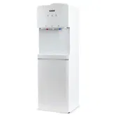 Dozator apa de podea cu compresor Zass ZWD 17 CNS, Putere incalzire 550W, Putere racire 90W, Compatibil cu bidoane de apa 11 l si 19 l, Silentios 36 dB (Alb)