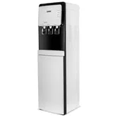 Dozator apa de podea cu compresor Zass ZWD 22 C cu incorporare bidon in interiorul aparatului, Putere incalzire 550W, Putere racire 90W, Compatibil cu bidoane de apa 11 l si 19 l, Silentios 39 dB (Alb/Negru)