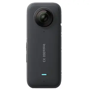 Camera Video de Actiune Insta360 X3, 5.7K, 360°, Bluetooth, Waterproof, Microfon (Negru)