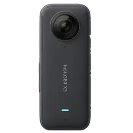 Camera Video de Actiune Insta360 X3, 5.7K, 360°, Bluetooth, Waterproof, Microfon (Negru)