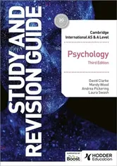 Cambridge International AS/A Level Psychology Study and Revision Guide Third Edition, Paperback - Dr Laura Swash