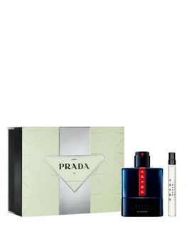 Set cadou Prada Luna Rossa Ocean (Apa de parfum, 100 ml + Apa de parfum, 10 ml), pentru barbati