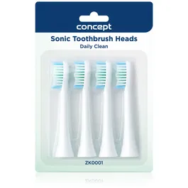 Concept Perfect Smile Daily Clean capete de schimb pentru periuta de dinti for ZK4000, ZK4010, ZK4030, ZK4040 4 buc