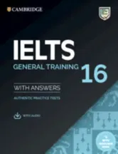 Ielts 16 General Training Student's Book with Answers with Audio with Resource Bank, Paperback - ***