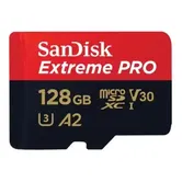 Card de memorie SanDisk Extreme PRO SDSQXCD-128G-GN6MA, MicroSDXC, 128GB, A2, UHS-I U3, V30 + Adaptor SD