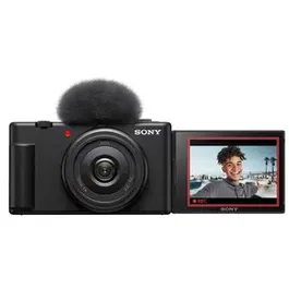 Camera compacta pentru vlogging Sony ZV-1F, Ultrawide, 4K, 20 MPx, F2.0, Bluetooth (Negru)