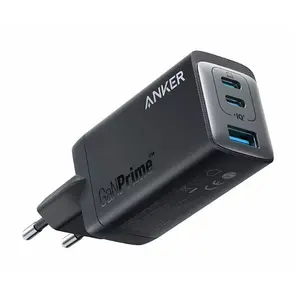 Incarcator retea Anker 735 GaNPrime III 65W, PPS 3, USB-C, USB-A, PowerIQ 3.0, GaN II (Negru)