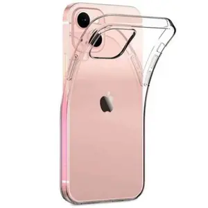Protectie spate Lemontti Silicon pentru Apple iPhone 14 Plus (Transparent)