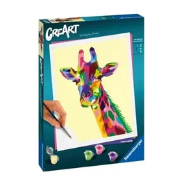 Kit pictura pe numere Ravensburger - Girafa