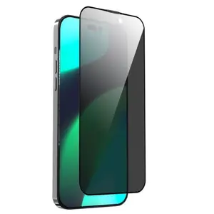 Folie Sticla Devia Van Series Privacy Twice pentru Apple iPhone 14 Plus / Apple iPhone 13 Pro Max (Negru)