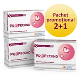 Pachet Profecund (3 la preț de 2), 30 comprimate, Hyllan