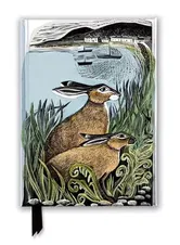 Angela Harding: Rathlin Hares (Foiled Journal) - Flame Tree Studio