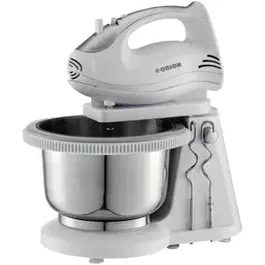 Mixer cu bol Orion OBM-320W, 5 viteze, 250W, functie turbo (Argintiu)