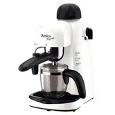 Espressor Amica Espris CD 1011, 800 W, 5 Bar, 0.24 L, Sistem Cappuccino (Alb)
