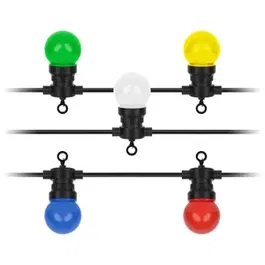 Instalatie iluminat festiv multicolor 50 LED-uri pentru exterior Rebel ZAR0545, 6 m