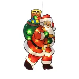 Instalatie lumini festive Mos Craciun 20 LED-uri Rebel