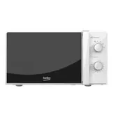Cuptor cu microunde Beko MOC20100WFB, 700 W, 20 L, 6 trepte putere, Functie dezghetare (Alb)