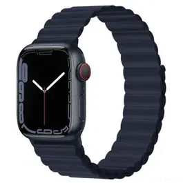 Curea smartwatch Devia Deluxe Series Sport 3 pentru Apple Watch 42 mm / 44 mm / 45 mm (Indigo)