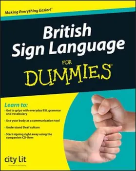 British Sign Language For Dummies, Paperback - ***