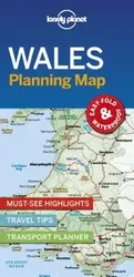 Lonely Planet Wales Planning Map, Paperback - Lonely Planet