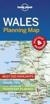 Lonely Planet Wales Planning Map, Paperback - Lonely Planet