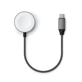 Incarcator Wireless Satechi ST-TCAW7CM pentru Apple Watch, USB Type-C, 20cm (Gri)