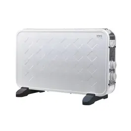 Convector de perete/pardoseala Vivax CH-2009FW, Termostat reglabil, 2 Trepte de incalzire, Termostat de siguranta, Turbo Fan (Alb)