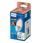 Bec LED inteligent Philips, lumanare, Wi-Fi, Bluetooth, C37, E14, 4.9W (40W), 470 lm, lumina alba calda (2700K)