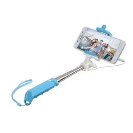 Mini selfie stick telescopic ClipSonic TEA146B (Albastru/Argintiu)