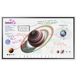 Tabla Interactiva Samsung Flip Pro 65" WM65B, Ultra HD (3840 x 2160), HDMI, DisplayPort, Wi-Fi, Touchscreen (Alb)
