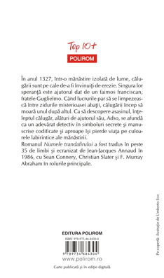 Numele trandafirului | Umberto Eco