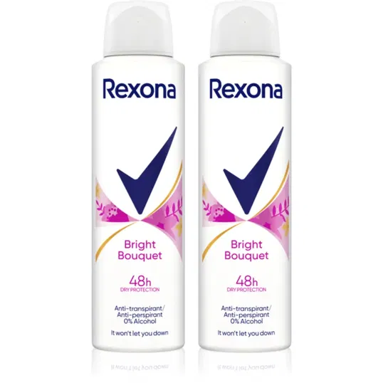 Rexona Sexy Bouquet Antiperspirant spray anti-perspirant ambalaj economic 2 x 150 ml
