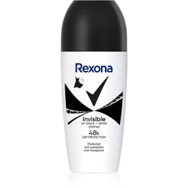 Rexona Invisible on Black + White Clothes deodorant roll-on antiperspirant 48 de ore 50 ml