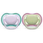 Philips Avent Ultra Air SCF085/24 0-6 m suzetă Purple/Green 2 buc