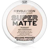 Revolution Relove Super Matte Powder pudra matuire culoare Translucent 6 g