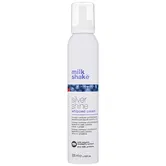 Milk Shake Silver Shine spumă cremoasă pentru păr blond neutralizeaza tonurile de galben 200 ml