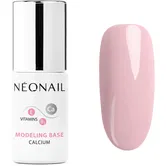 NEONAIL Modeling Base Calcium baza gel pentru unghii cu calciu culoare Neutral Pink 7,2 ml