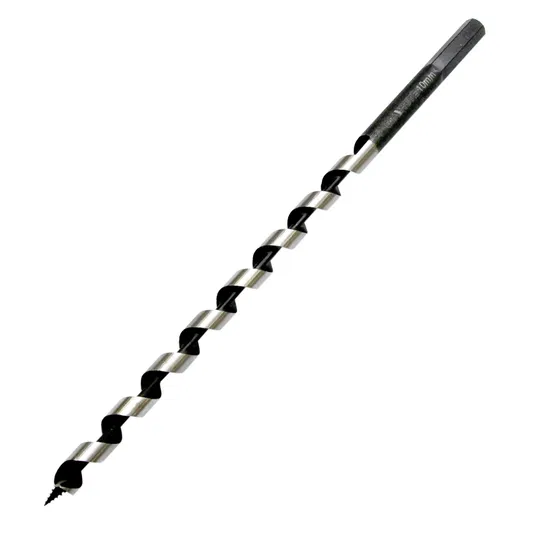 Burghiu elicoidal Graphite 57H356, mandrina standard, pentru lemn, 10 mm