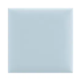 Panou decorativ tapitat, Kids Baby Blue, patrat, 300 x 300 x 37 mm